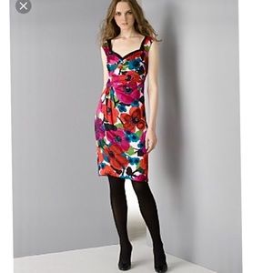 Nanette Lepore Silk Floral Gin Sling Dress